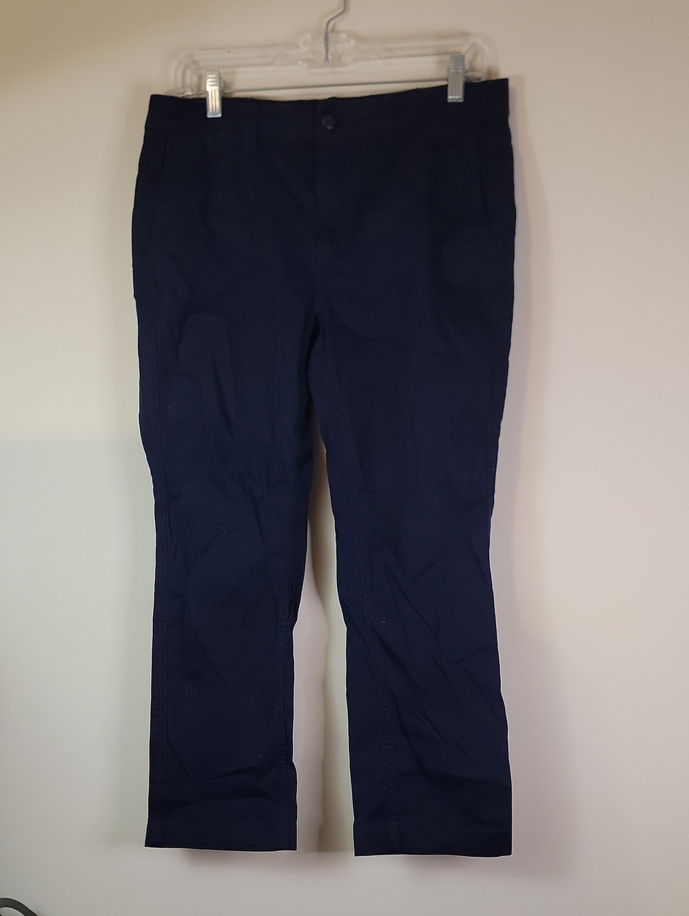 J. Crew Navy Blue Men's Chinos - Straight Leg